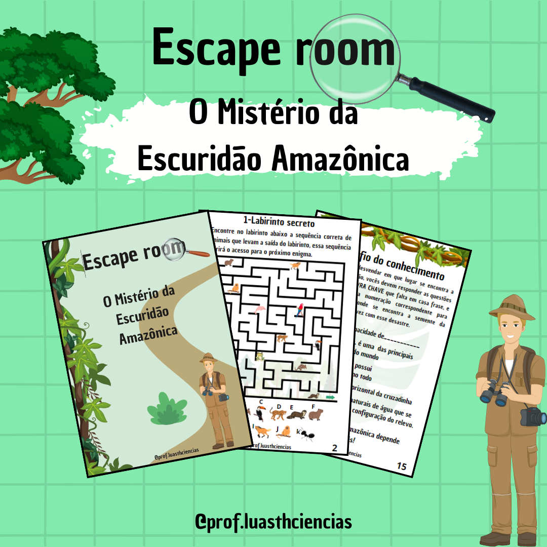 Arquivos escape room - Enigma Room